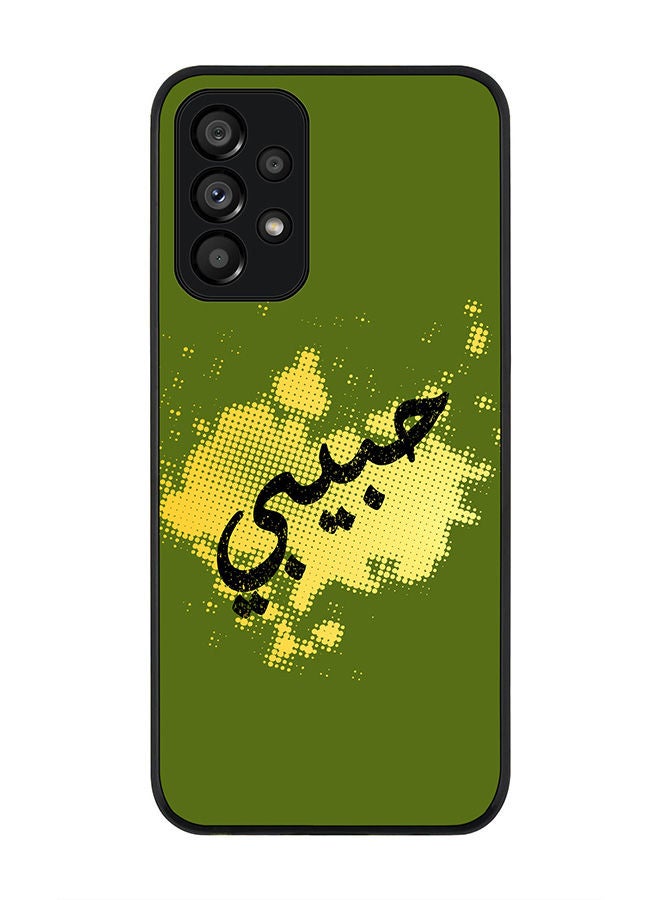 Stylizedd Rugged Black edge case for Samsung Galaxy A73 5G Slim fit Soft Case Flexible Rubber Edges Anti Drop TPU Gel Thin Cover - Habeebi - Image 1