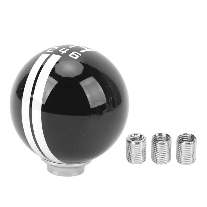Car Racing Gear Shift Knob 57mm x 62mm 12.5mm Outside Diameter Manual Transmission Round Ball Shifter - Ergonomic Comfort Grip 6 Speed Lever Head for Mustang 1967-2018 Most Vehicles - Image 1