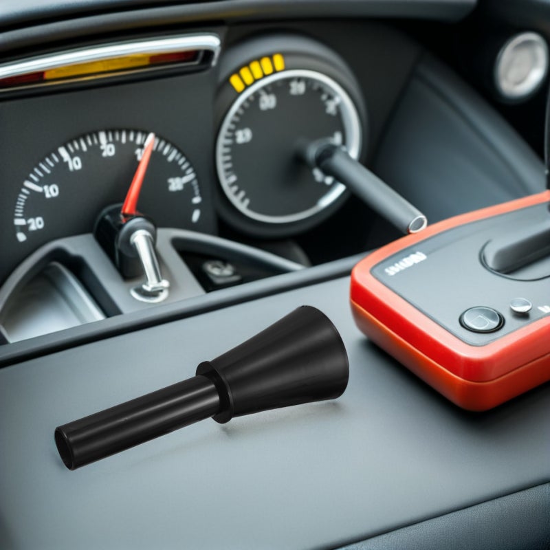 🚗 طقم قمع تعبئة زيت متعدد الاستخدامات للتزود بالوقود للسيارات والدراجات النارية مصنوع من البلاستيك المتين للاستخدام الخارجي عدد قطع - Image 3