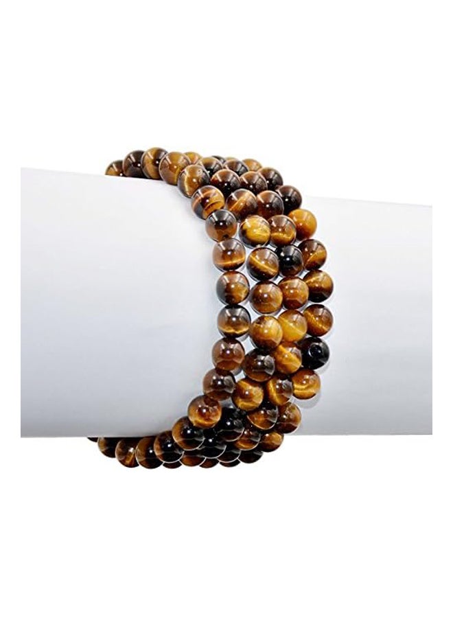 AD Beads Natural Gemstone Round Beads Stretch Bracelet Healing Reiki 8mm, Gemstone, created-quartz - Image 4