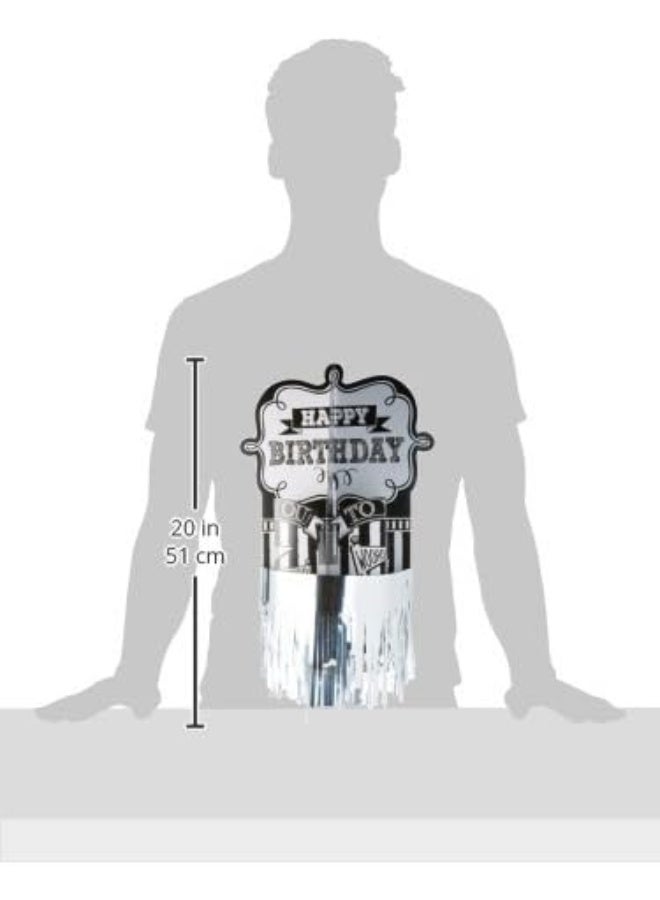 Amscan Chalkboard Birthday Table Decorating Kit - Image 1