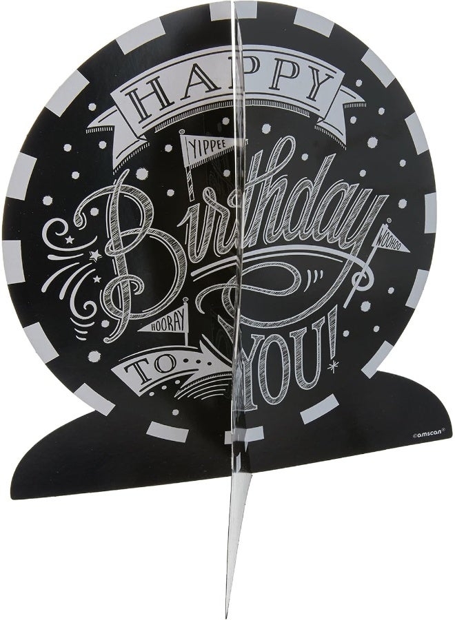Amscan Chalkboard Birthday Table Decorating Kit - Image 3