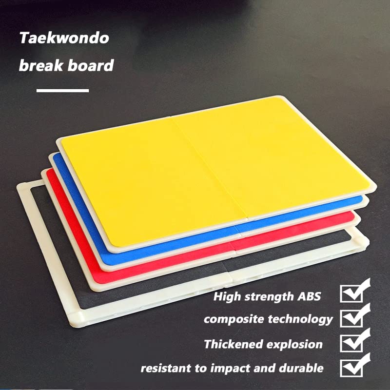 OYSTERBOY Taekwondo Rebreakable Punch Training Performance Breaking Board Reusable (Black - Professional) - Image 2