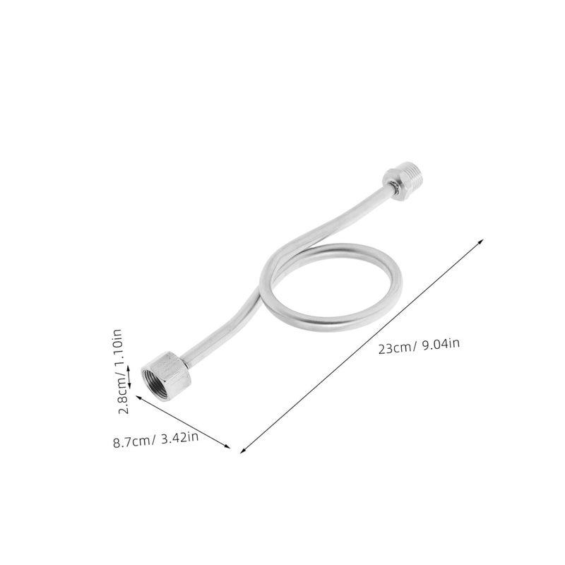 مقياس ضغط صناعي تصميم أنبوب عازل منحني متين سهل التركيب - Image 3