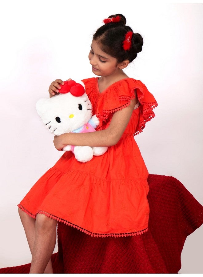 Mirada Mirada Hello Kitty Plush Toy - Char | Officially Licensed - Cute Plush for Girls/Kids | Huggable and Soft Hello Kitty -25 cm - Image 5