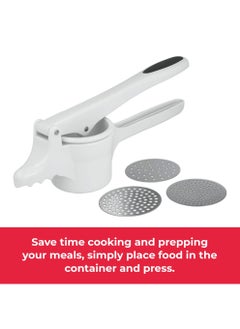 Metaltex Pressy 2 Potato Masher  Silver  - Image 3