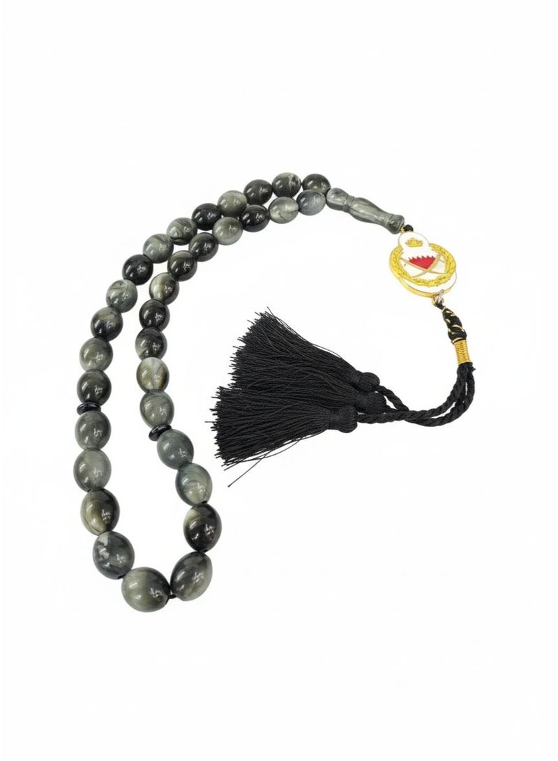 ركس مسبحة "البحرين" التراثية (الخرز الزيتي الرخامي) 69796 - Image 1