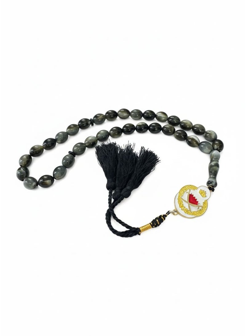 ركس مسبحة "البحرين" التراثية (الخرز الزيتي الرخامي) 69796 - Image 2