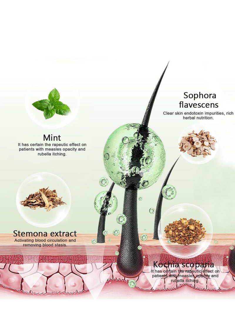 سوميفون مرهم مهدئ لبصيلات الشعر - كريم مغذي 20 جرام للبشرة المصابة بالحكة والالتهابات ، والعناية اللطيفة ببصيلات الشعر ، ويعزز نمو الشعر الصحي ، ويرطب ويقوي خط الشعر - Image 2