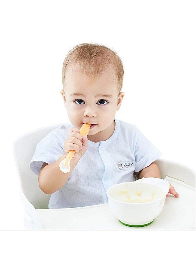 Beauenty 4 Pack Baby Spoons BPA Free Soft Tip Silicone Feeding Spoons with Travel Case for Toddlers - Image 5