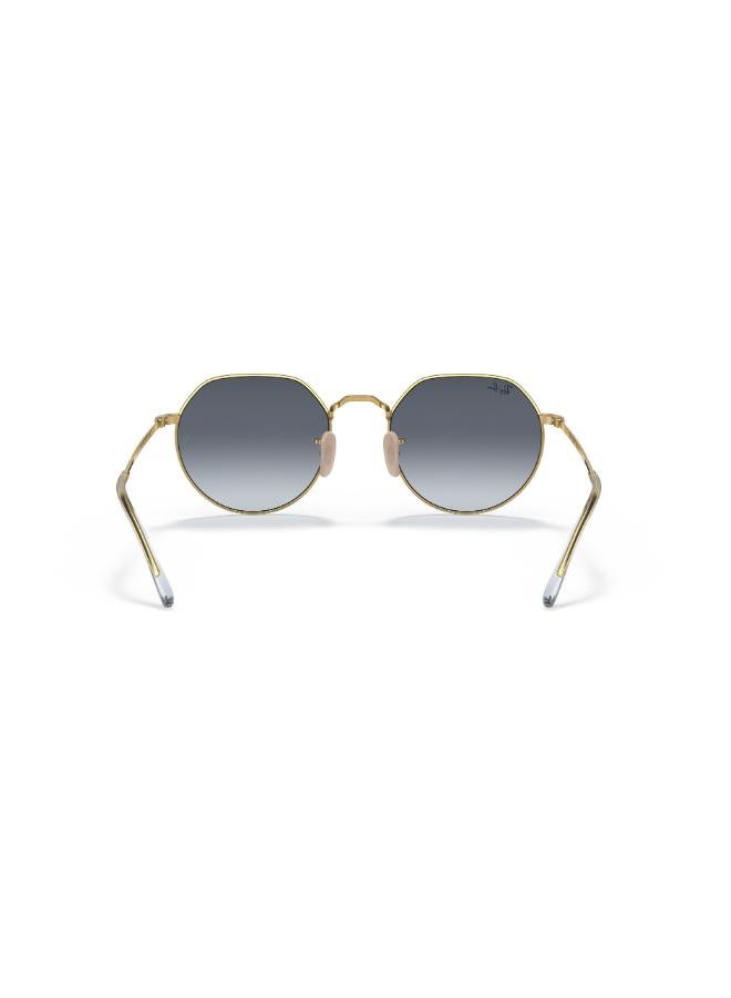 راي بان Men Full Rimmed Irregular Sunglasses 0RB3565 53 001/86 - Image 3