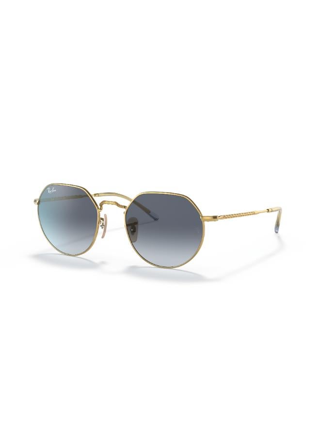 راي بان Men Full Rimmed Irregular Sunglasses 0RB3565 53 001/86 - Image 1