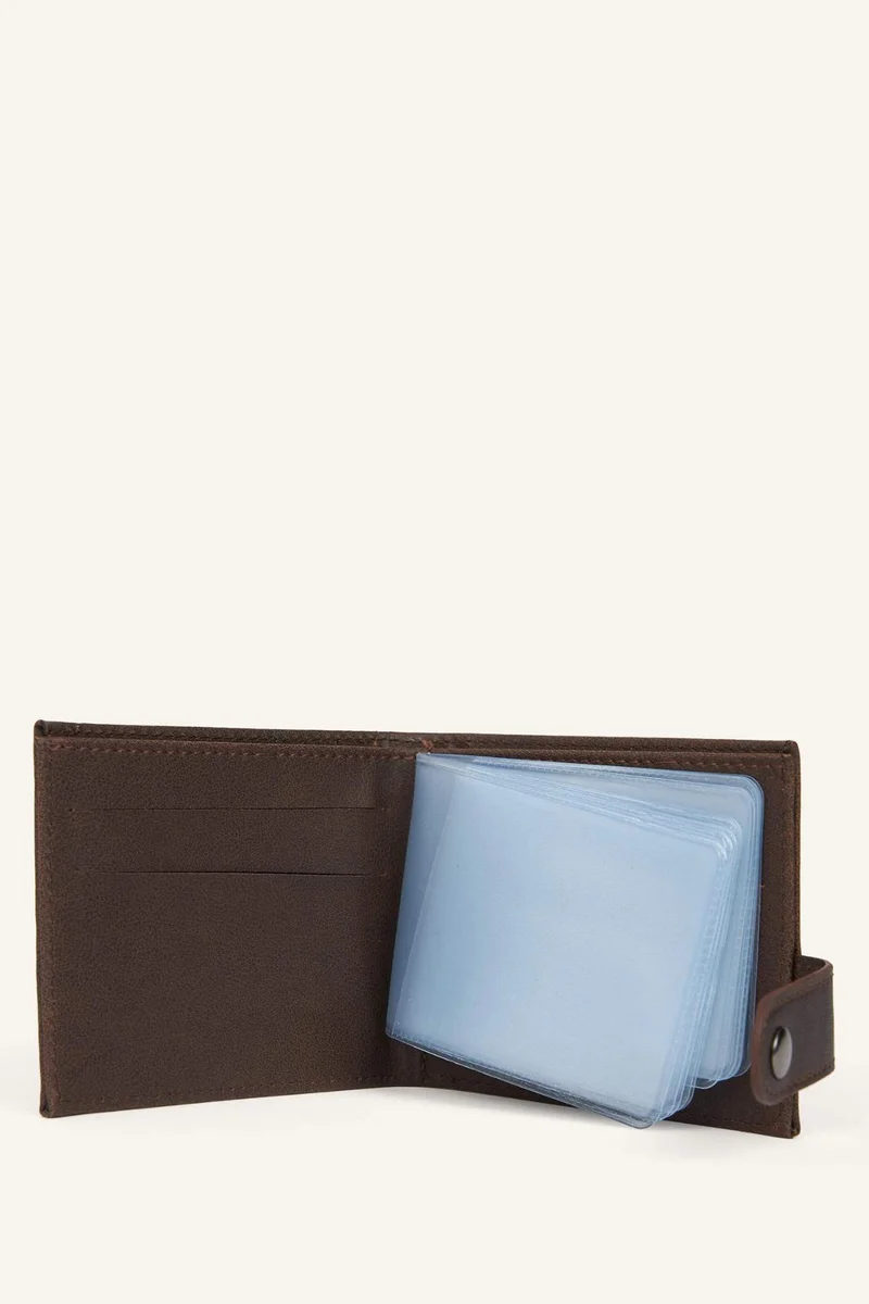 Defacto  Man Faux Leather Wallets for Men | Best Price UAE