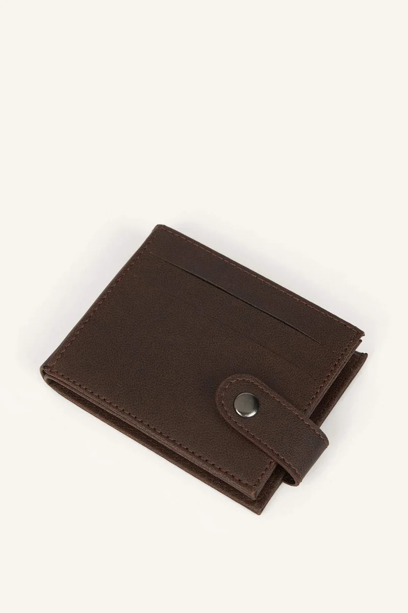Defacto  Man Faux Leather Wallets for Men | Best Price UAE