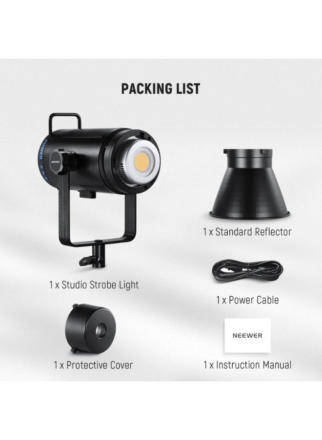 نيوير CB200B 210W Bi-Color LED Video Light - Image 2