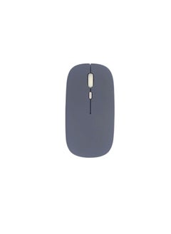 For Samsung TabS9FE11 Inch 2023 Protective Cover Wonderful Control Magnetic Suction Colorful Backlit Bluetooth Keyboard Soft Shell-Color:Smoked Purple-Rechargeable Bluetooth Mouse-Product Type:Samsung A8 10.5 Inch X205/X200 Universal