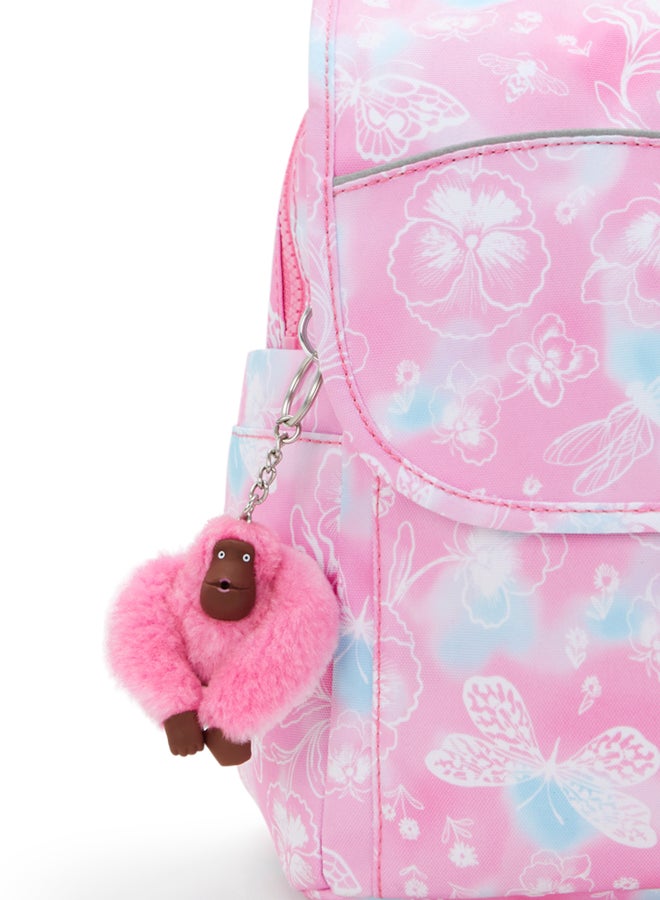 kipling Small School Bag with Adjustable Straps Female Garden Clouds Codie S - Image 5