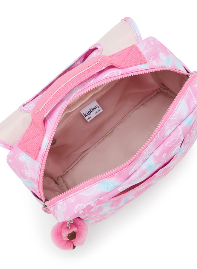kipling Small School Bag with Adjustable Straps Female Garden Clouds Codie S - Image 3