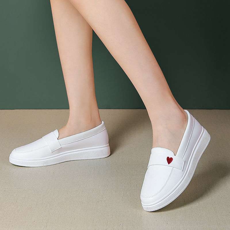 Nurse Shoes For Women, Soft Soles, Breathable, Non-Tiring, Non-Slip, Anti-Odor, Comfortable And Versatile, Flat-Soled Medical Work Shoes - Image 4
