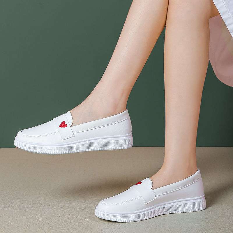 Nurse Shoes For Women, Soft Soles, Breathable, Non-Tiring, Non-Slip, Anti-Odor, Comfortable And Versatile, Flat-Soled Medical Work Shoes - Image 2