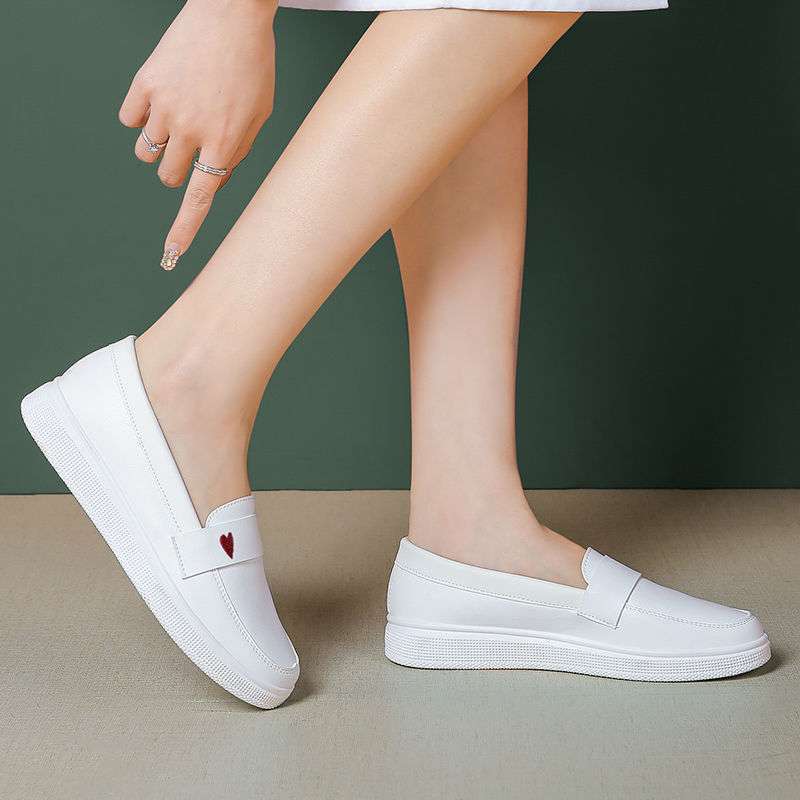 Nurse Shoes For Women, Soft Soles, Breathable, Non-Tiring, Non-Slip, Anti-Odor, Comfortable And Versatile, Flat-Soled Medical Work Shoes - Image 5