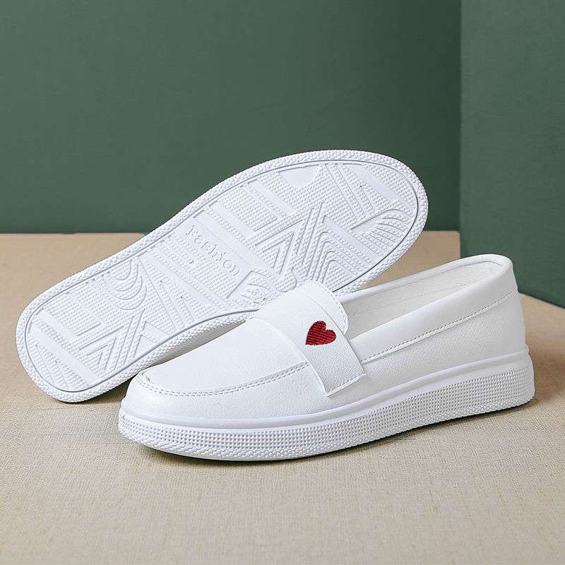 Nurse Shoes For Women, Soft Soles, Breathable, Non-Tiring, Non-Slip, Anti-Odor, Comfortable And Versatile, Flat-Soled Medical Work Shoes - Image 1