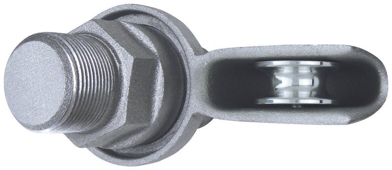 Eder Flag Revolving Flagpole Truck 3-1/2" Flagpole Diameter 1-1/4" NPT Spindle Machined Aluminum Pulley - Image 2