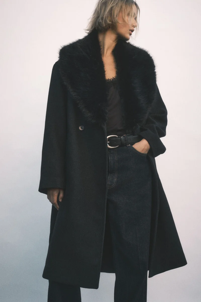 H&M Double-breasted coat