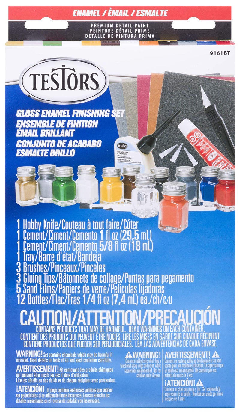 Testors Gloss Finish Enamel Paint Set, Model Number: 9161 - Image 5