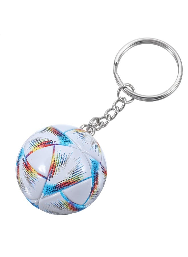 HOMESTAR 3PCS 2026 World Cup Football Keychain - World Cup Soccer Souvenir, Fans Accessories Mascot Keyring, Soccer Memorial Keychain, For Backpack Hanging Decoration, Sports World Cup Boys Soccer Key Chain - Image 2