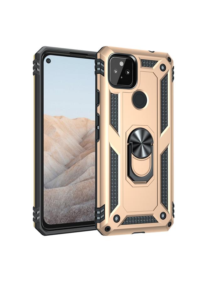 The Bros Case For Google Pixel 5a 5G Shockproof TPU + PC Protective Case with 360 Degree Rotating Holder - Image 2
