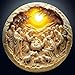 Artipuz 1000 Piece Round Jigsaw Puzzle for Adults Jesus Nativity Scene 268 Diameter Stress Relief Cognitive Challenge Easter Mindfulness Gift for Family Game Night Artistic Wall Decor - Image 2