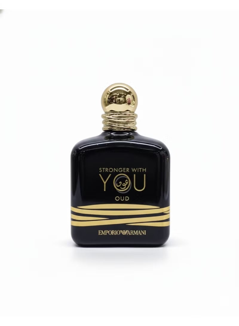 أرماني عطر أرماني سترونجر ويذ يو عود أو دو بارفيوم 100 مل برائحة فاخرة قوية - Image 1