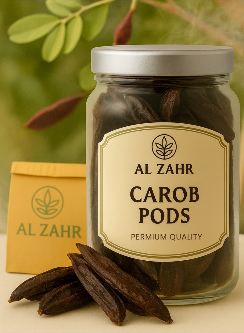 زهر قرون خروب الزهر - بذور مجففة فاخرة | نقية ١٠٠٪، مصنّعة يدويًا، ومُستخرجة من مصادر طبيعية | بديل الكاكاو - Image 4