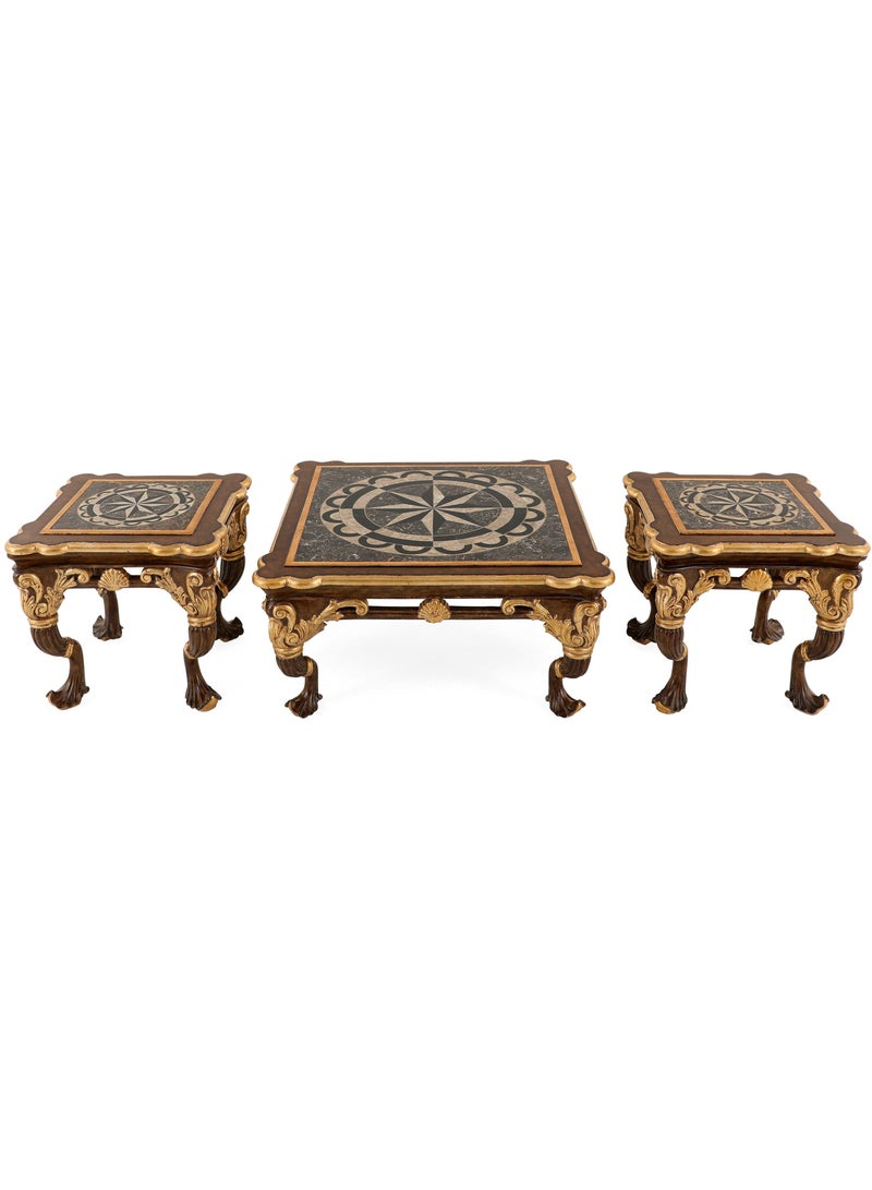 Gallery Wooden Coffee Table Set | The Gallery - Image 1