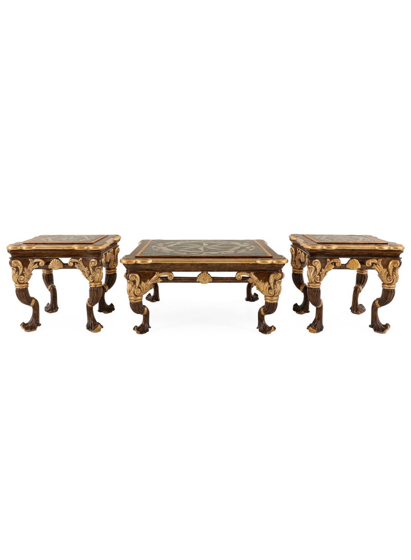 Gallery Wooden Coffee Table Set | The Gallery - Image 2