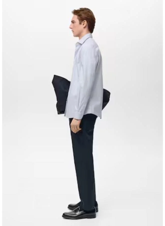 Mango Man Stripe Regular Fit Shirt