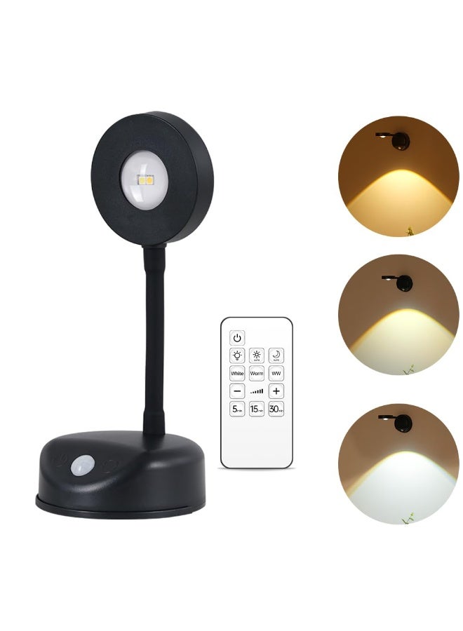 موثوقية التنبؤ مصابيح حائط مستشعرة للحركة، لمبة حائط مستشعرة للحركة، لمبة LED ذات دوران 360 درجة لعين القطة، شمعدان حائط قابل لإعادة الشحن للدرج وغرفة الأطفال والنباتات والأعمال الفنية وإطار الصورة والمعرض - Image 1