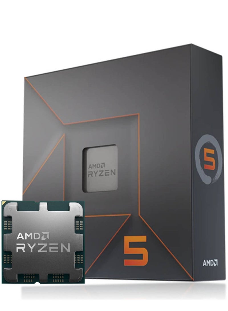 اي ام دي معالج سطح المكتب Ryzen 5 7600X - 6 النواة 4.7 جيجا هرتز - مقبس AM5 - 105 وات - Image 2
