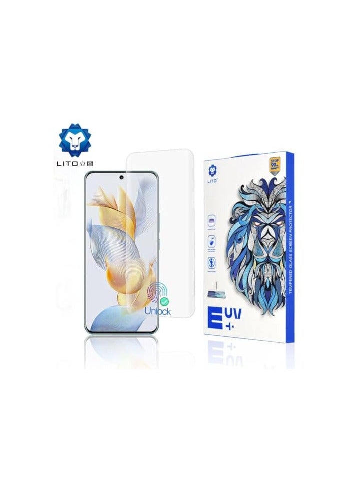 ليتو واقي شاشة سائل من الليثيوم والأشعة فوق البنفسجية متوافق مع Realme 13 Pro/Realme 13 Pro Plus مقاوم للغاية، ومقاوم للكسر، ومقاوم للخدش، وخالٍ من الفقاعات، وصديق للجراب - Image 2