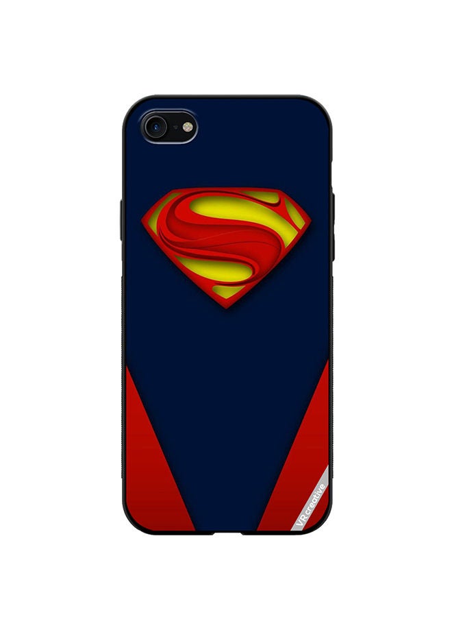 VR CREATIVE Protective Case Cover For Apple iPhone SE (2022) Superman Design Multicolour - Image 1