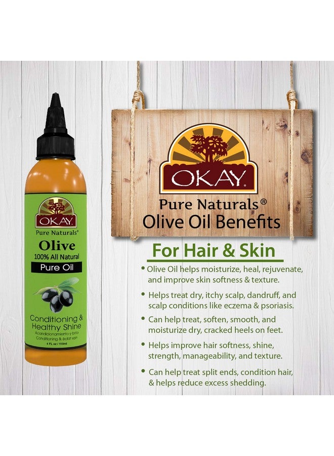 أوكي زيت زيتون نقي ١٠٠٪ للبشرة والشعر ٤ أونصة / ١١٨ مل - Image 2