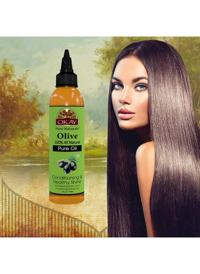 أوكي زيت زيتون نقي ١٠٠٪ للبشرة والشعر ٤ أونصة / ١١٨ مل - Image 3