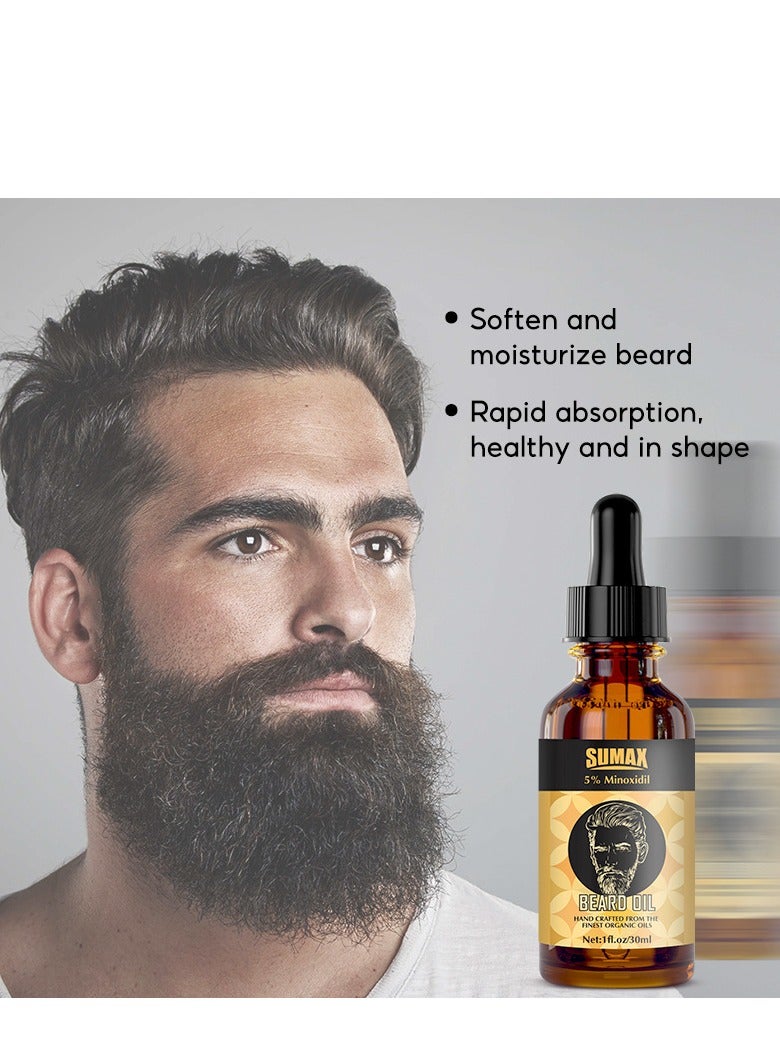 سوماكس زيت نمو اللحية ، مع 5٪ مينوكسيديل 30 مل - Image 5