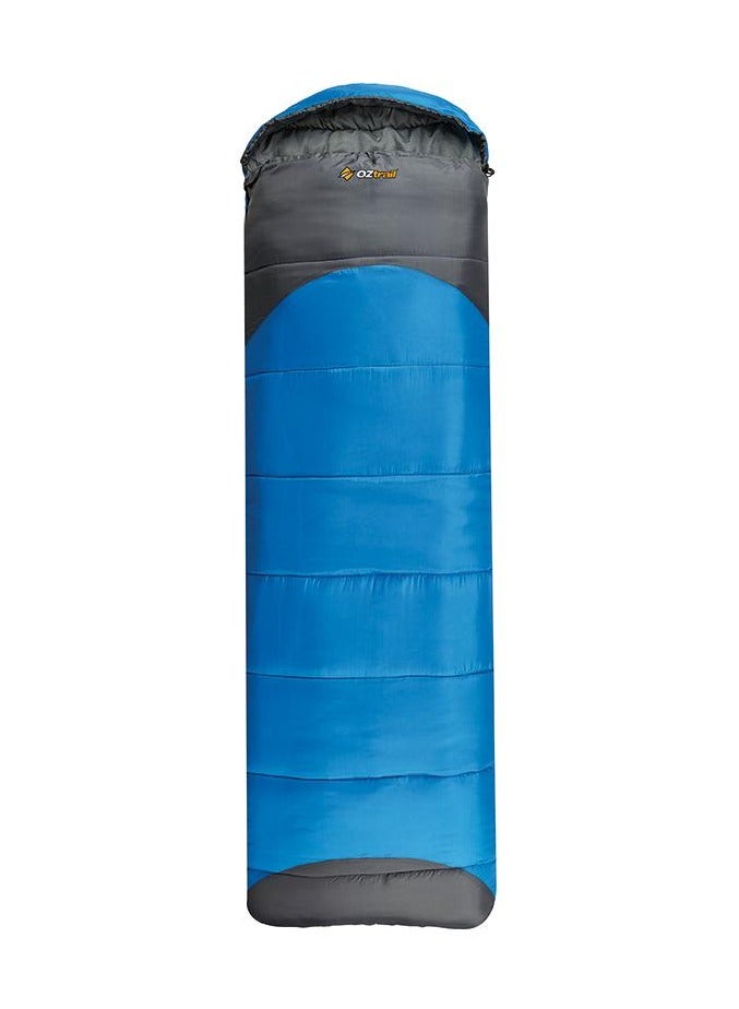 OZtrail Kennedy Hooded Sleeping Bag – 3-Season Sleeping Bag for Camping, Hiking, and Outdoor Adventures – Lightweight, Warm, and Comfortable for Adults  - Image 2