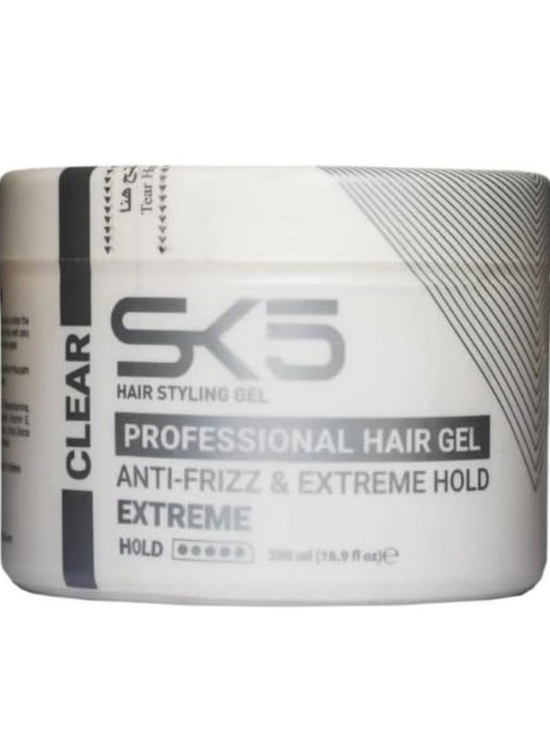 اس كي فايف جل تصفيف الشعر ألترا هولد 500 مل