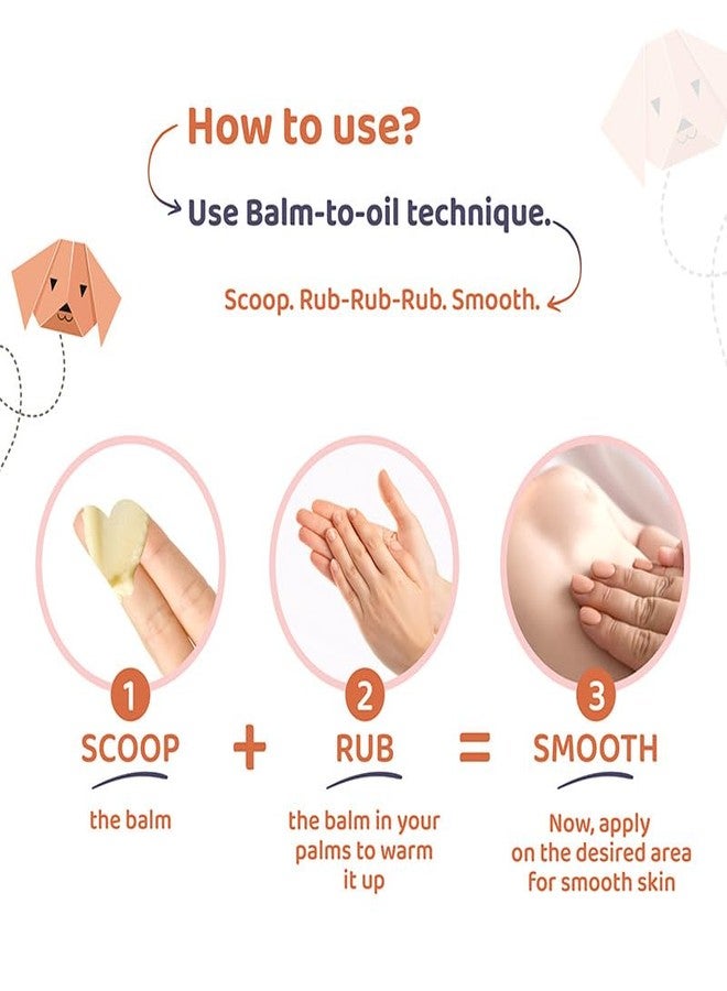 CITTA Moisturizing Baby Balm for Face and Body For Babies, Kids and Adults With 8 Natural Oils, Shea Butter & Vitamin E| Natural Body Moisturizer for Dry & Sensitive Skin | 200 g - Image 5