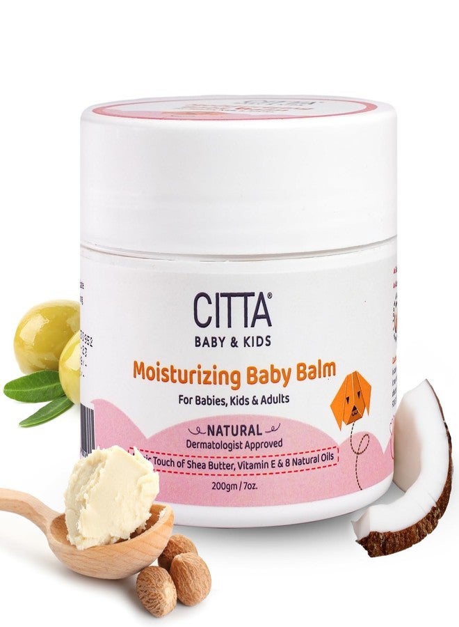 CITTA Moisturizing Baby Balm for Face and Body For Babies, Kids and Adults With 8 Natural Oils, Shea Butter & Vitamin E| Natural Body Moisturizer for Dry & Sensitive Skin | 200 g - Image 1