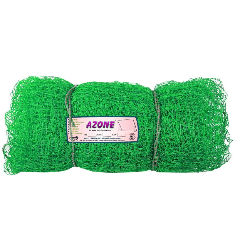 A-Zone 50x10Feet(500 Square Feet) Nylon Practice Cricket Net (Green) - Image 2
