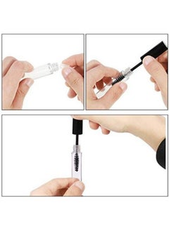 Vinayakart 5 Pcs 7Ml Reusable Refillable Clear Empty Tube Bottle Mascara Container With Inner Plug And Mascara Brushes Avoid Leaking For Diy Eyelash Growth Treatment (7Ml)  - Image 3